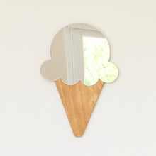 Load image into Gallery viewer, Shatterproof Icecream Shaped Kids Mirror Wall Decor
