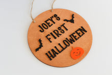 Load image into Gallery viewer, My First Halloween Sign
