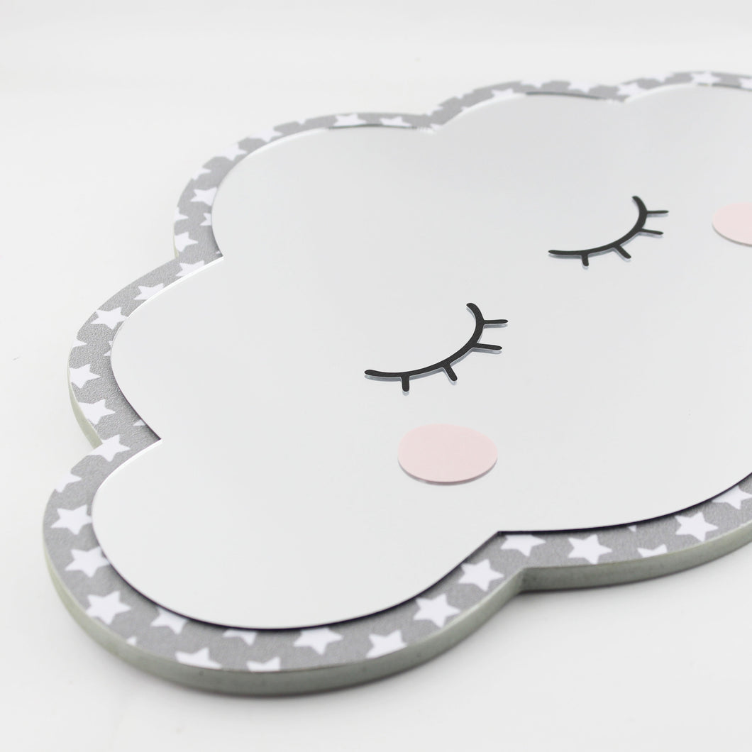 cloud shaped kids mirror