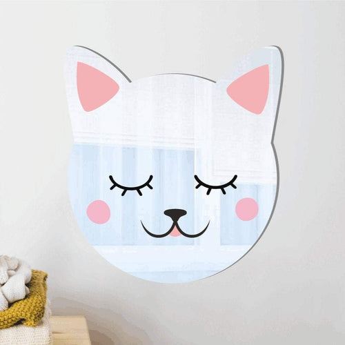 Cute cat kids mirror