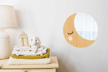 Load image into Gallery viewer, Moon and Stars Nursery Mirror
