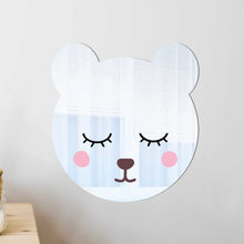 Load image into Gallery viewer, Teddy Bear Kids Mirror 
