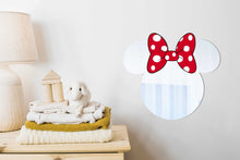 Load image into Gallery viewer, Mouse Head Shaped Kids Mirror With Bow
