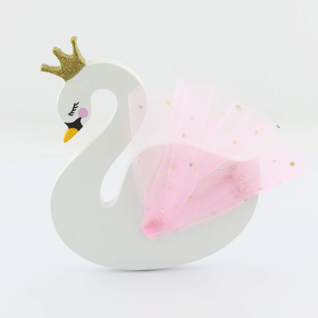 Swan Princess Kids Shelf Decor