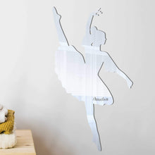 Load image into Gallery viewer, ballet dancer kids mirror wall decor 
