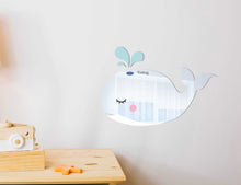 Load image into Gallery viewer, Cute Whale Shaped Kids Mirror
