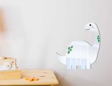 Load image into Gallery viewer, Shatterproof Cute Dinosaur Shaped Kids Wall Mirror
