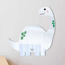 Load image into Gallery viewer, Dinosaur Stick on Kids Mirror Decor
