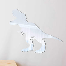 Load image into Gallery viewer, T-Rex kids wall decor mirror
