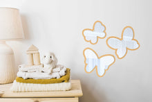 Load image into Gallery viewer, Wooden Butterfly Mirrors
