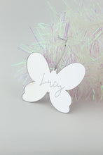 Load image into Gallery viewer, Personalised Butterfly Xmas Tree Decoration
