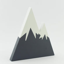 Load image into Gallery viewer, Scandinavian style mountain kids bedroom decor
