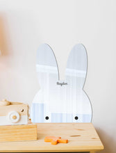 Load image into Gallery viewer, Peeking Bunny Rabbit Mirror
