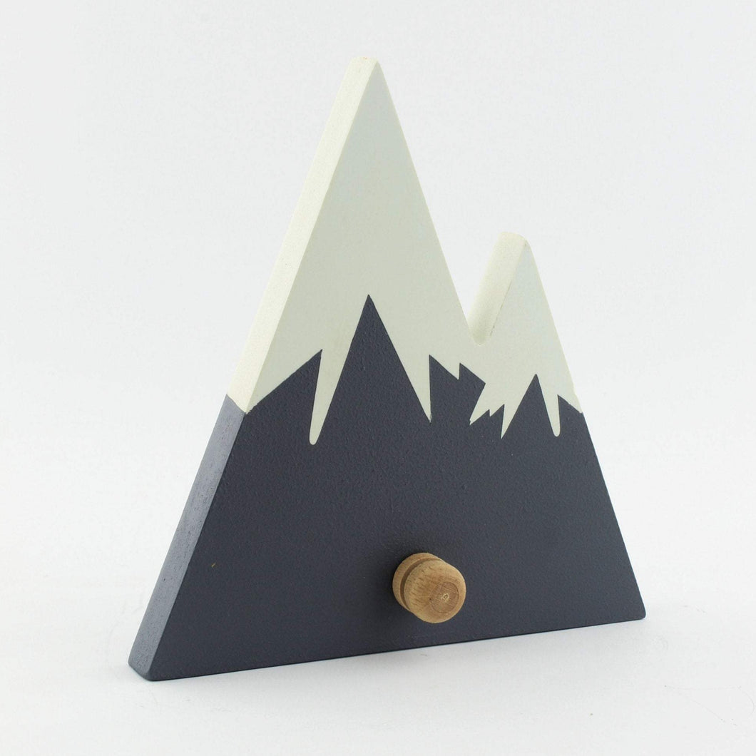 Mountain peak kids wall hook hanger