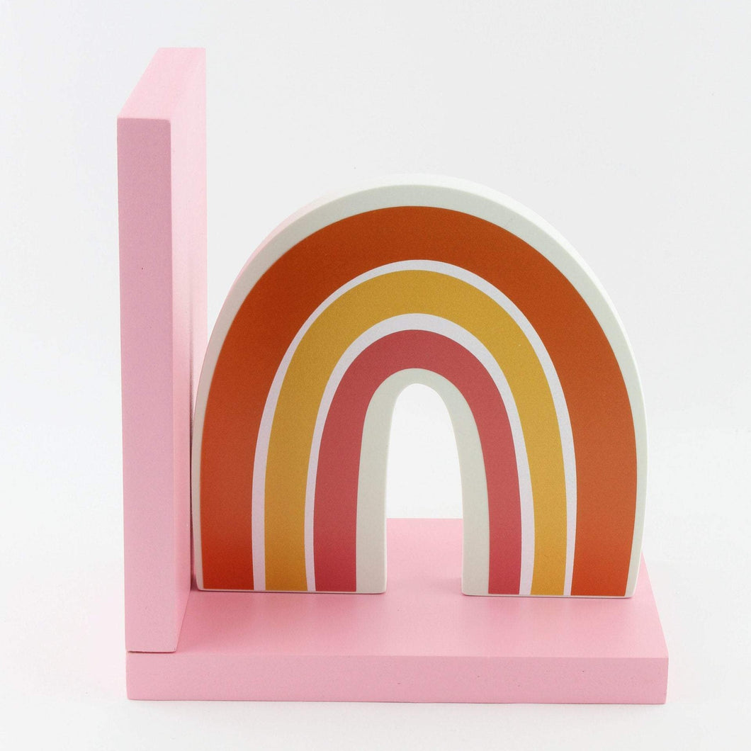 Rainbow Kids bookends