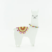 Load image into Gallery viewer, Cute llama kids room decor
